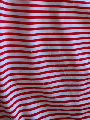 Pink Lily Striped One-Piece Swimsuit thumbnail 7