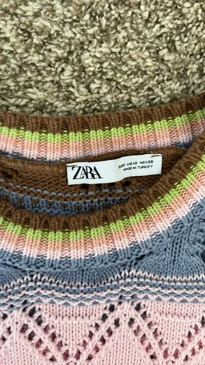 ZARA Sweater Vest Knit thumbnail 2