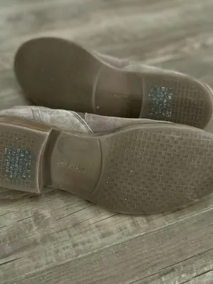 Clarks Collection Ultimate Comfort Taupe Suede Slip On Loafers Women Size 9.5 thumbnail 9