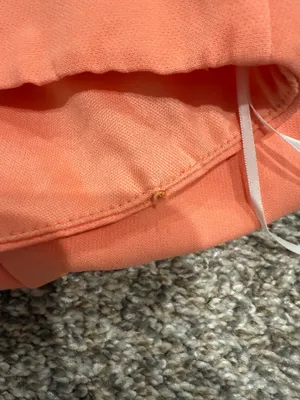 Hello Molly Can’t Stop This Dress Orange- Strapless thumbnail 6