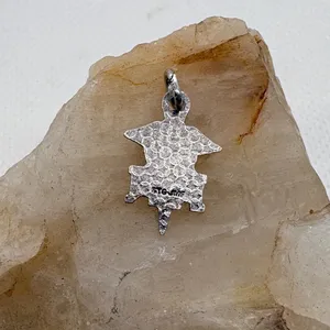 Vintage Sterling Silver‎ RN Nurse Caduceus Charm Pendant Medical Jewelry 0.81g thumbnail 3