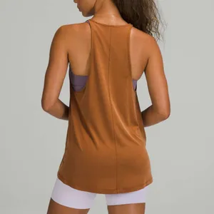 Lululemon Racerback Tank Top high neck womens Brown (size 10) thumbnail 9