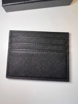 Prada Saffiano Card Holder thumbnail 3