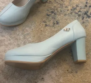 The Prettiest Cinderella Shoes😍😍 Blue Size 9.5 thumbnail 3