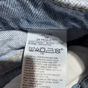 Banana Republic Pale Blue Straight Leg Jeans thumbnail 3