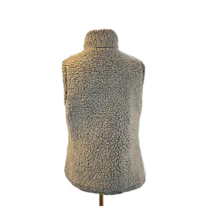 Free Country white reversible vest Sherpa Medium ski winter Layerable thumbnail 5