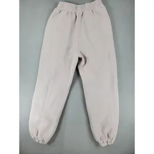 Comfrt Sweatpants Womens M Taupe High Rise Elastic Waist Joggers Relaxed Fit thumbnail 3