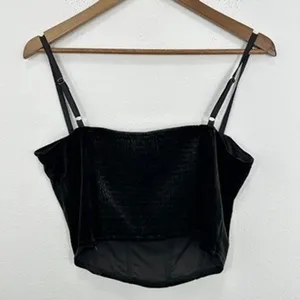 ASTR Black Velvet‎ Bustier Corset Gothic Dark Romantic Wuthering Heights NWT thumbnail 7