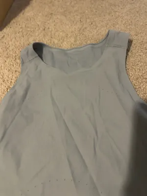 Lululemon Light Blue/gray Women's Sleeveless Tank Top thumbnail 3
