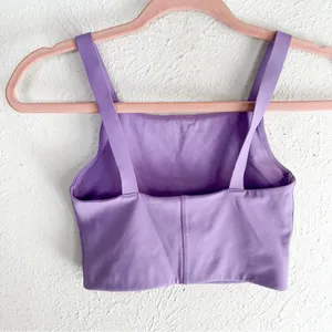 Girlfriend Collective Mia compression sports bralette Lavender Purple XS thumbnail 4
