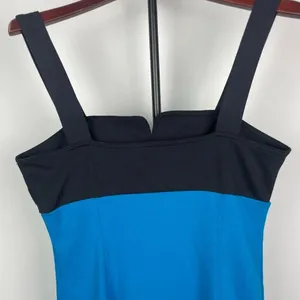 Derek Lam For‎ Design Nation Blue Black Colorblock Sleeveless Bodycon Dress thumbnail 8
