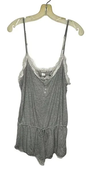 Victoria's Secret Gray Lounge Shorts Romper‎ thumbnail 1