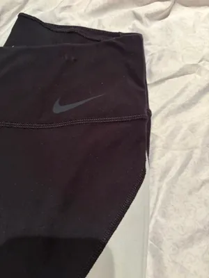 Nike gray black and white leggings thumbnail 2