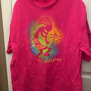 FINAL MARKDOWN Arizona kokopelli tee xl Pink thumbnail 1