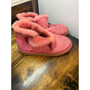 UGG Pink Boots Size 5 thumbnail 2