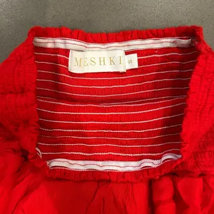 Meshki red skort size small thumbnail 2