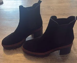Black Chelsea Boot - Antonio de Faria size 8 thumbnail 6