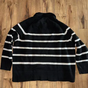 Striped aerie comfy pullover thumbnail 4