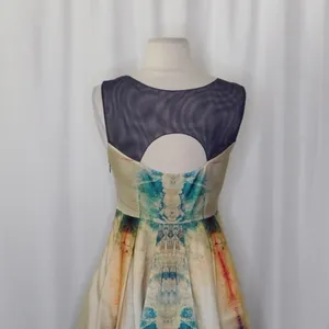 Anthropologie BHANUNI BY JYOTI‎ Villette Dress Fit N' Flare Beaded Embellished 2 thumbnail 9