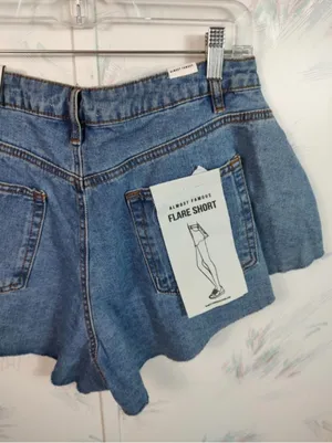 Almost Famous Flare Jean Shorts NWT thumbnail 8