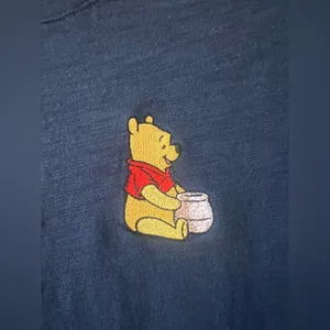 Winnie the Pooh and Pals Long Sleeve T-Shirt for Adults size Small embroidered thumbnail 2