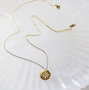 Starburst Pendant Gold thumbnail 2