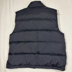NY&CO Puffer Vest Hooded Black Down Fill Full Zip Gorpcore Outdoor Hiking Fall L thumbnail 5