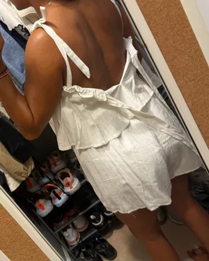 Hello Molly White Romper thumbnail 6
