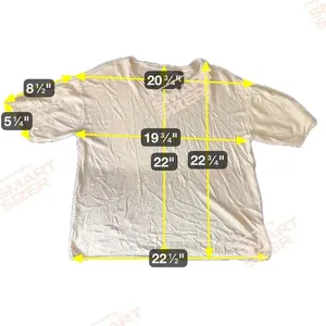 By Together Women Small Linen Blend Short‎ Sleeve Knit Top Tan Brown L4908 thumbnail 5