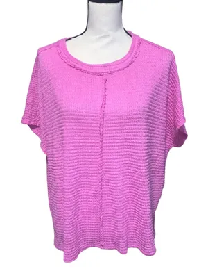 Zenana Full Size Round Neck Short Sleeve Top Size L/XL thumbnail 1