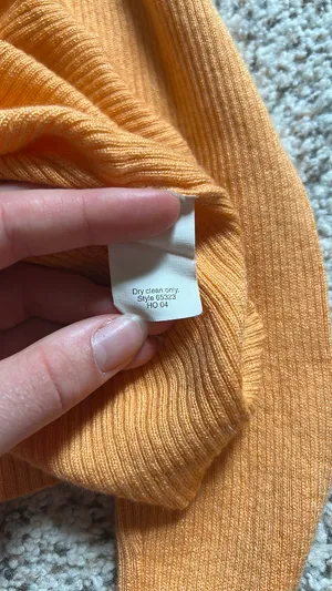 J.Crew Orange Turtleneck Long Sleeve thumbnail 4