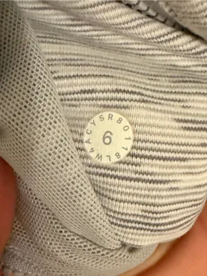 Lululemon Define Jacket size 6 Luon Heather‎ Light Grey thumbnail 3