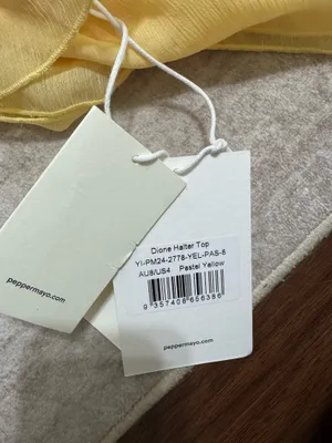 Peppermayo Dione Halter top size small nwt thumbnail 3