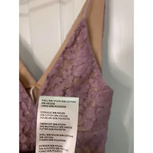 Free People Dangerous Love Lace Overlay Mini Dress Purple Size‎ 8 NWOT $108 thumbnail 5