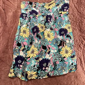 LG Xhilaration Floral Print A-Line Women’s Skirt - Multicolor thumbnail 1