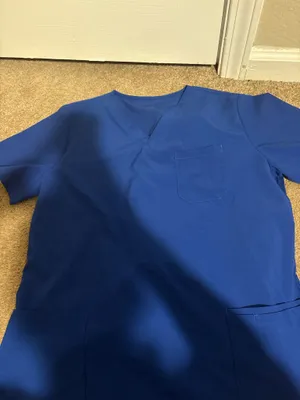 Royal blue Amazon scrubs Size M thumbnail 2