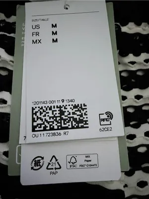 H&M Beachwear Perforated Wide-Leg‎ Pants Medium NWT thumbnail 5