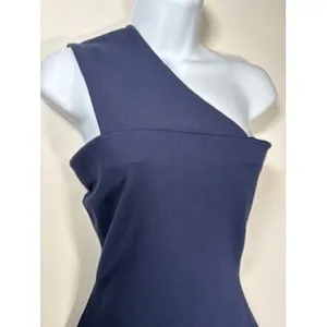 SUPERDOWN One Shoulder‎ Mini Dress S Navy Blue Bodycon Revolve Cocktail NWT thumbnail 9