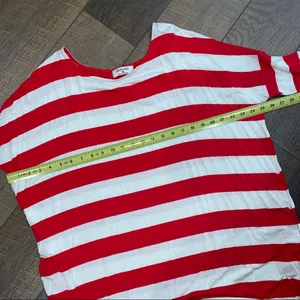 Zenana Striped Short Sleeve Top Medium thumbnail 7