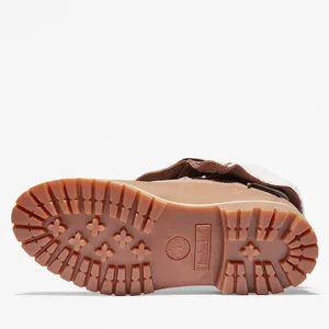 Timberland Authentics Waterproof Roll-Top Boots Size 7.5 Faux Fur Nubuck Tan thumbnail 6