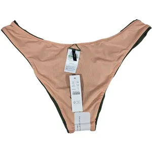 J.‎ Crew Curved-waist cheeky bikini bottom Safari Green S NWT thumbnail 4