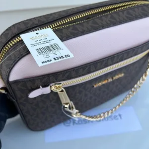 Powder Blush Chain Crossbody Bag thumbnail 5