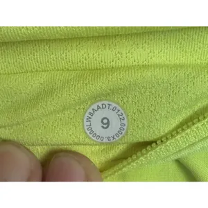 Lululemon Skirt Skort Womens 9 Neon Yellow Running‎ Athletic Tennis Pocket thumbnail 3