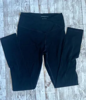 Aeropostale Overlap / Cross Waist Leggings thumbnail 1