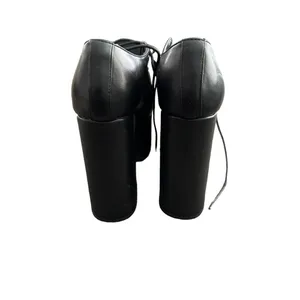 Lamoda Resolution Platform Boots Size 8 Black thumbnail 5