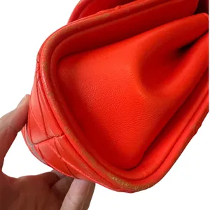 Tory Burch Fleming Orange Quilted Leather Convertible Shoulder Crossbody Bag thumbnail 11