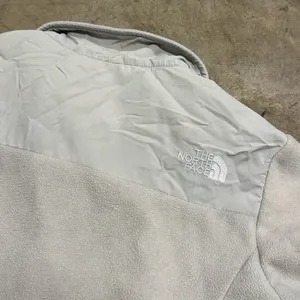 The North Face Denali Full Zip Polartec Fleece Jacket Light Grey S thumbnail 7