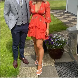 Orange Embellished Asos’s Dress thumbnail 2