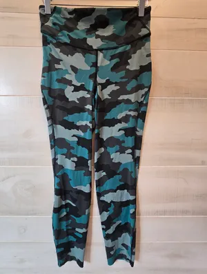 {8} Lululemon Base Pace Heritage 365 Tidewater Teal Camo High Rise Legging thumbnail 3