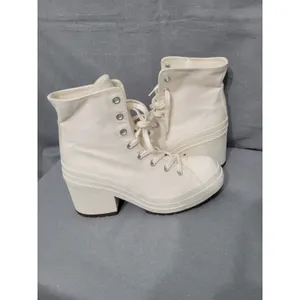 Converse Chuck 70 De Luxe Heel Hi Platform, A05348C Size Women’s 11.5 Cream thumbnail 6